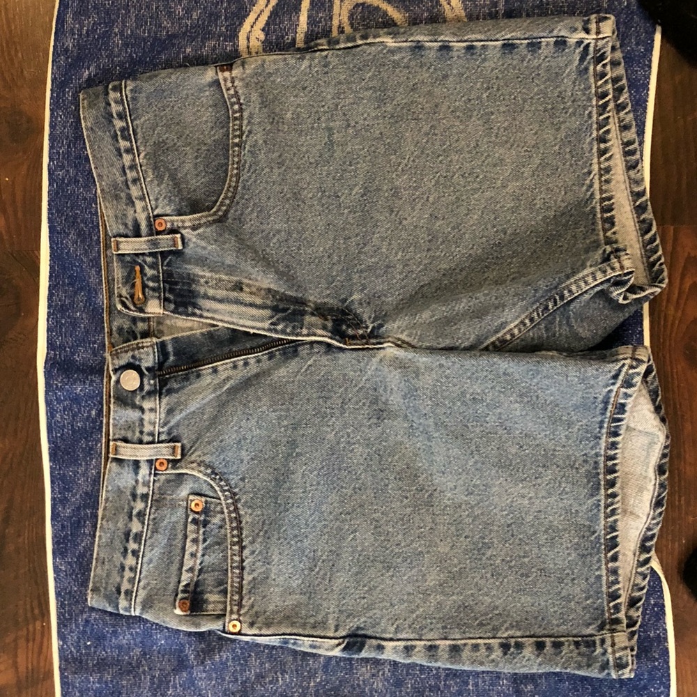 Levis Relaxed Fit Blue Jean Shorts